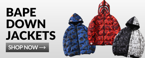 BAPE DOWN JACKETS